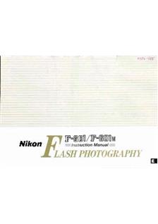Nikon Flash - all manual. Camera Instructions.